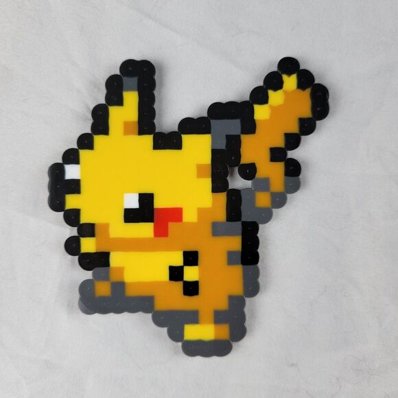 Pikachu Menu Sprite Pokemon Perler - Picture 1 of 2